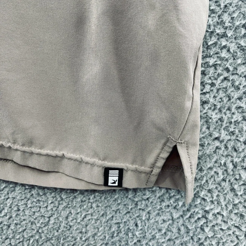 Glyder Shorts Womens Small Beige Active Stretch Running Workout Gym Unlined - Picture 4 of 14